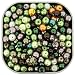 Beads Direct USA's Glass Pearls Small Round 6mm - Forest Mix