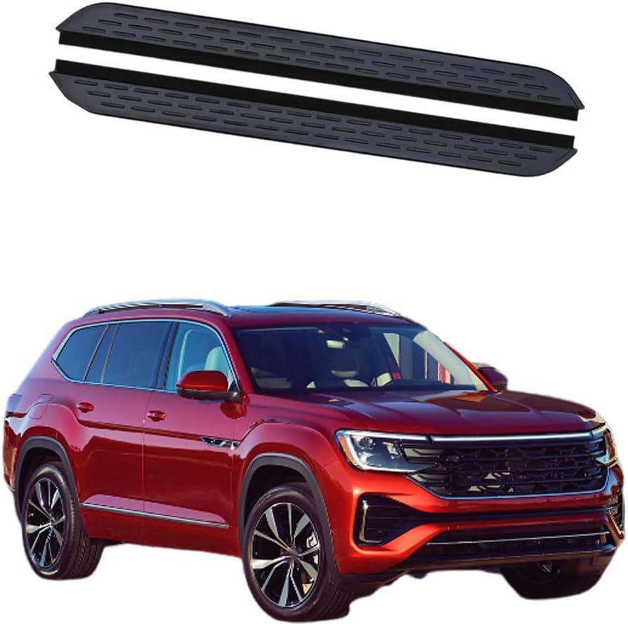 Running Boards Side Pedals Fit for VW Atlas Teramont 2018-2024 Aluminum Side Steps Step Bar