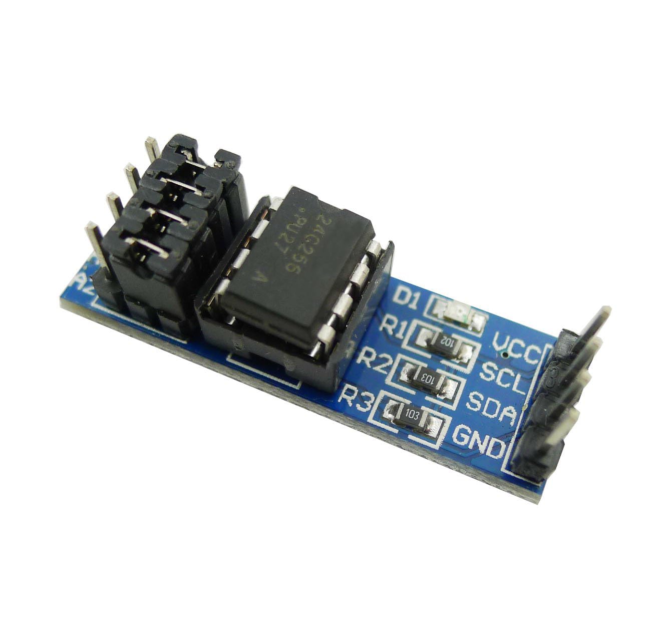 3 pezzi AT24C256 Interfaccia I2C Modulo di memoria EEPROM MCU IIC Accessori per lo sviluppo di microcontrollori