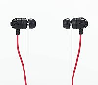 Vista 8 de JVC HAFX1X Headphone Xtreme-Xplosivs, Black, Red