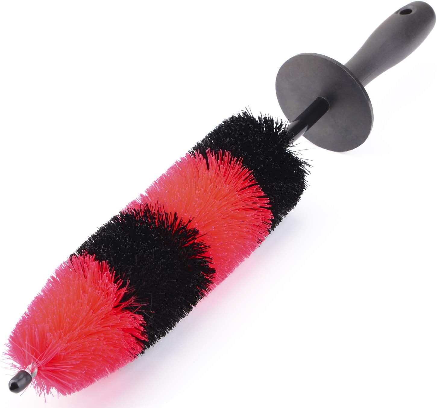 Fitosy Wheel Rim Brush, Soft Bristle Long Master Car Wheel Brush Easy Reach Rim Tire Detailing Brush Car Washing Brush for Wheels Rims Exhaust Tips Vehicle Engine Motorcycles, No Scratches