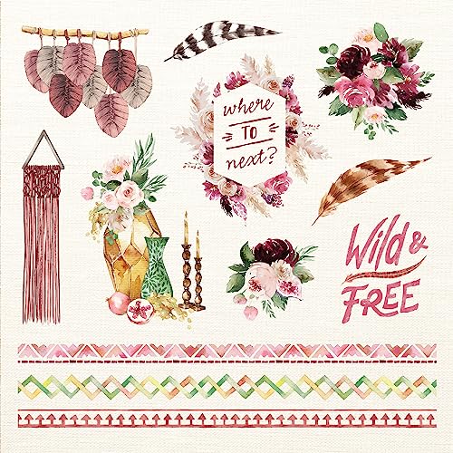 Boho Dreams Sticker Book: A Free-Spirited Sticker Book (Sticker Books) - Image 24