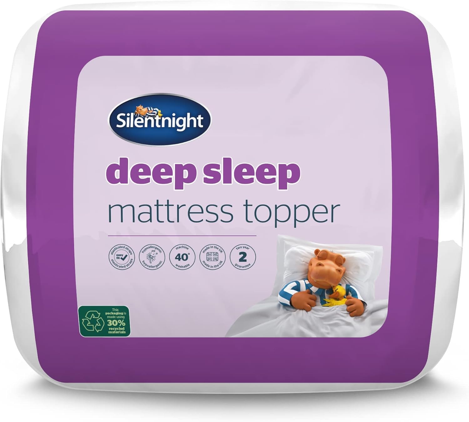 silentnight deep sleep mattress topper