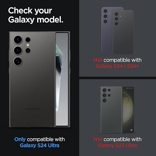 Miniatura 2 de Spigen NeoFlex - Protector de pantalla diseñado para Galaxy S24 Ultra (2 unidades) - Compatible con fundas