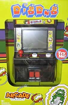 ミニチュアレトロアーケードゲーム　「DigDug」 Amazon.co.jp: レトロアーケード : ゲーム