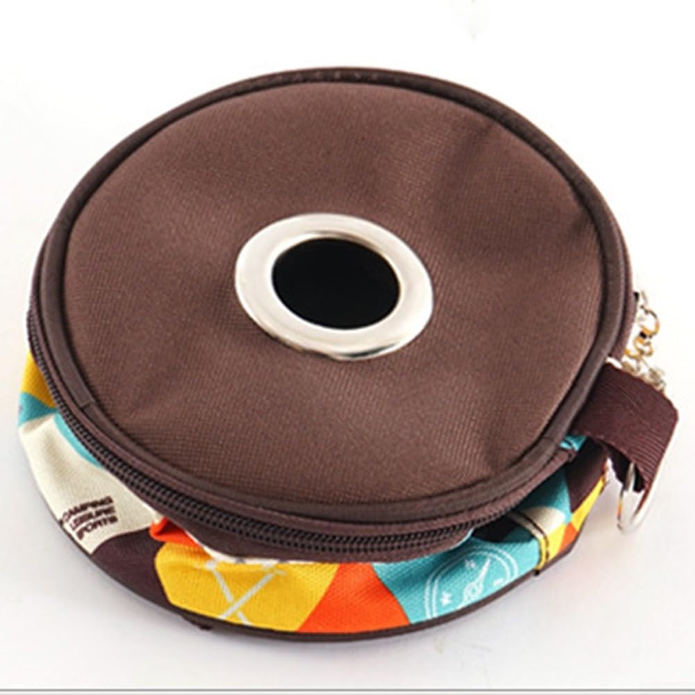 Shophubio Portable Toilet Paper Holder for Camping, Foldable Roll Paper Storage Bag with Hanging Loops, Polyester Outdoor Camping Hiking Picnic Accessory(NEW PATTERN)
