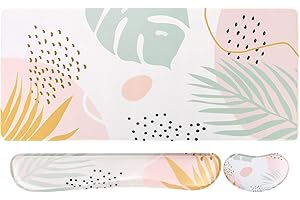 iCasso Desk Pad Mat for Women Office, Morlandi, High-Quality Desk Mat Set of 3