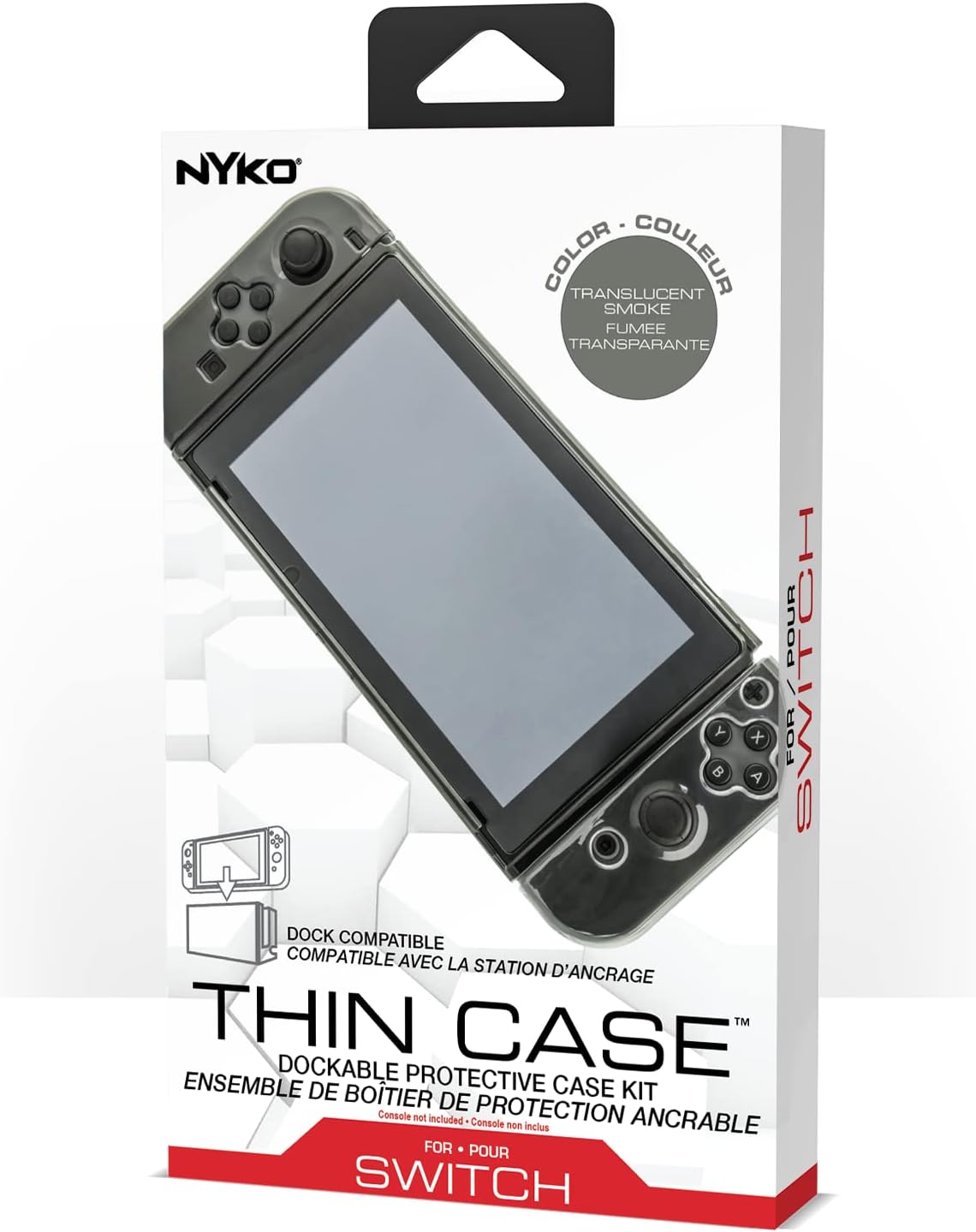 Nyko Dockable Thin Case - Nintendo Switch - Smoke