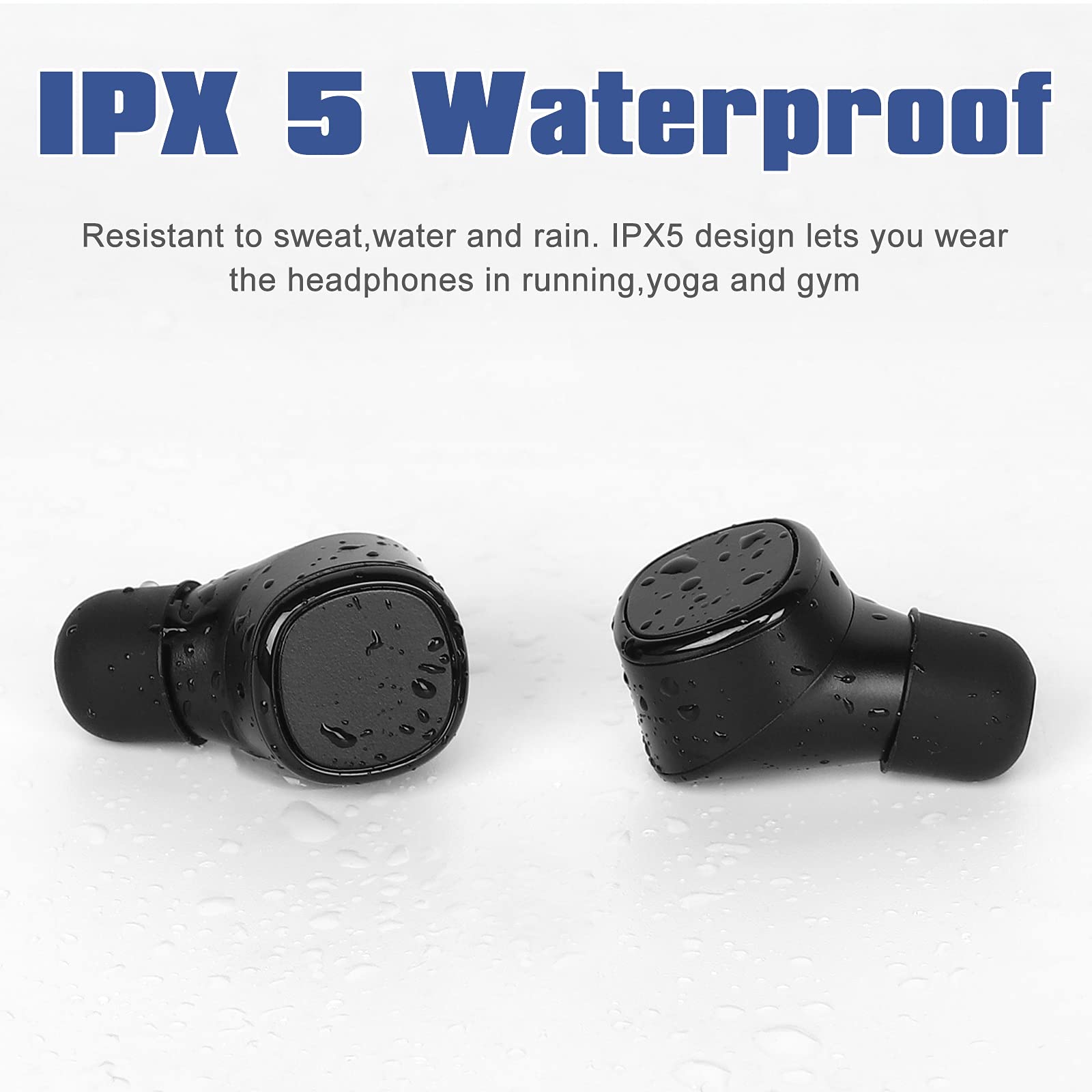 UrbanX X7 Sports Wireless Earbuds 5.0 IPX5 Waterproof Touch