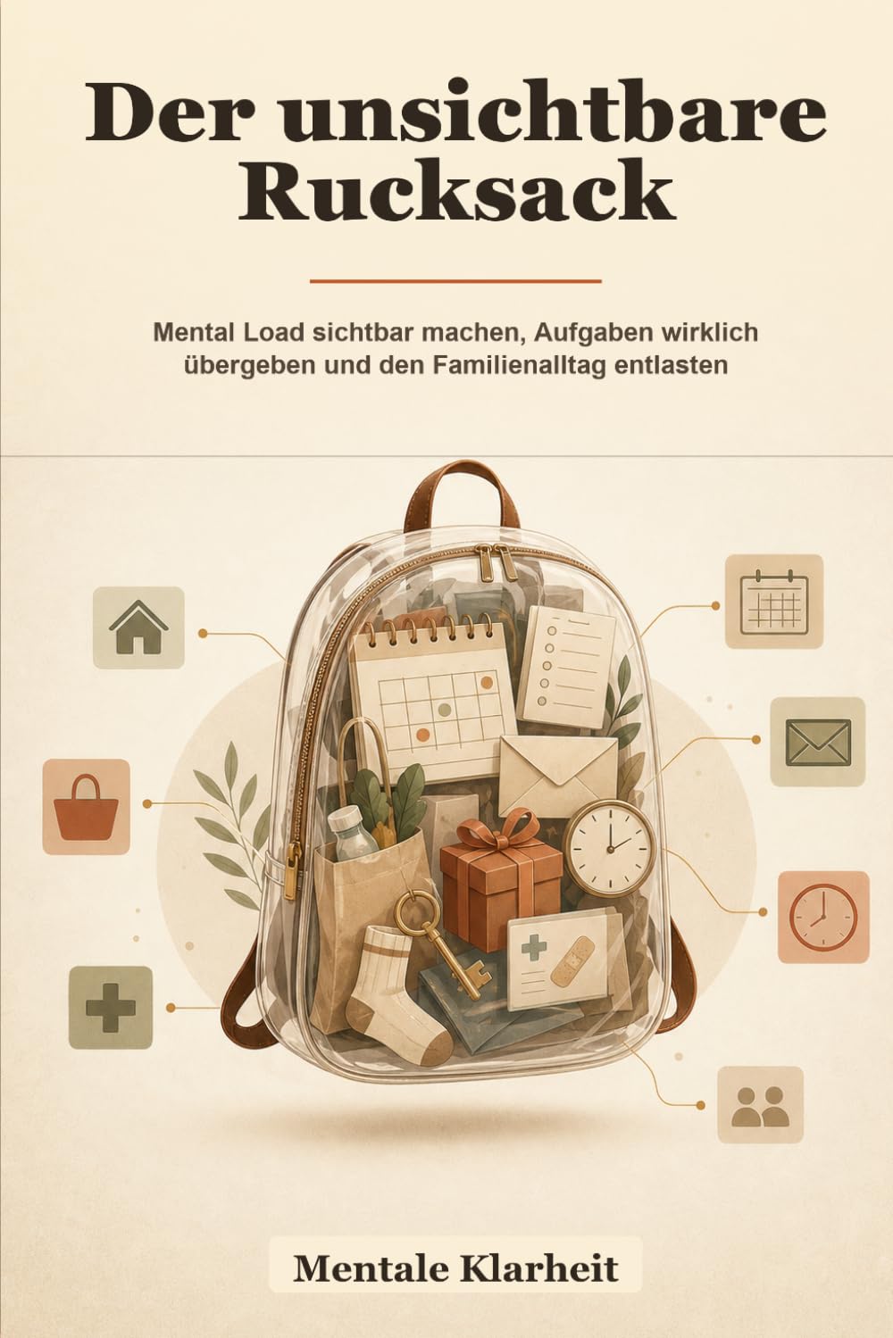 Der unsichtbare Rucksack: Mental Load sichtbar machen, Aufgaben wirklich übergeben und den Familienalltag entlasten