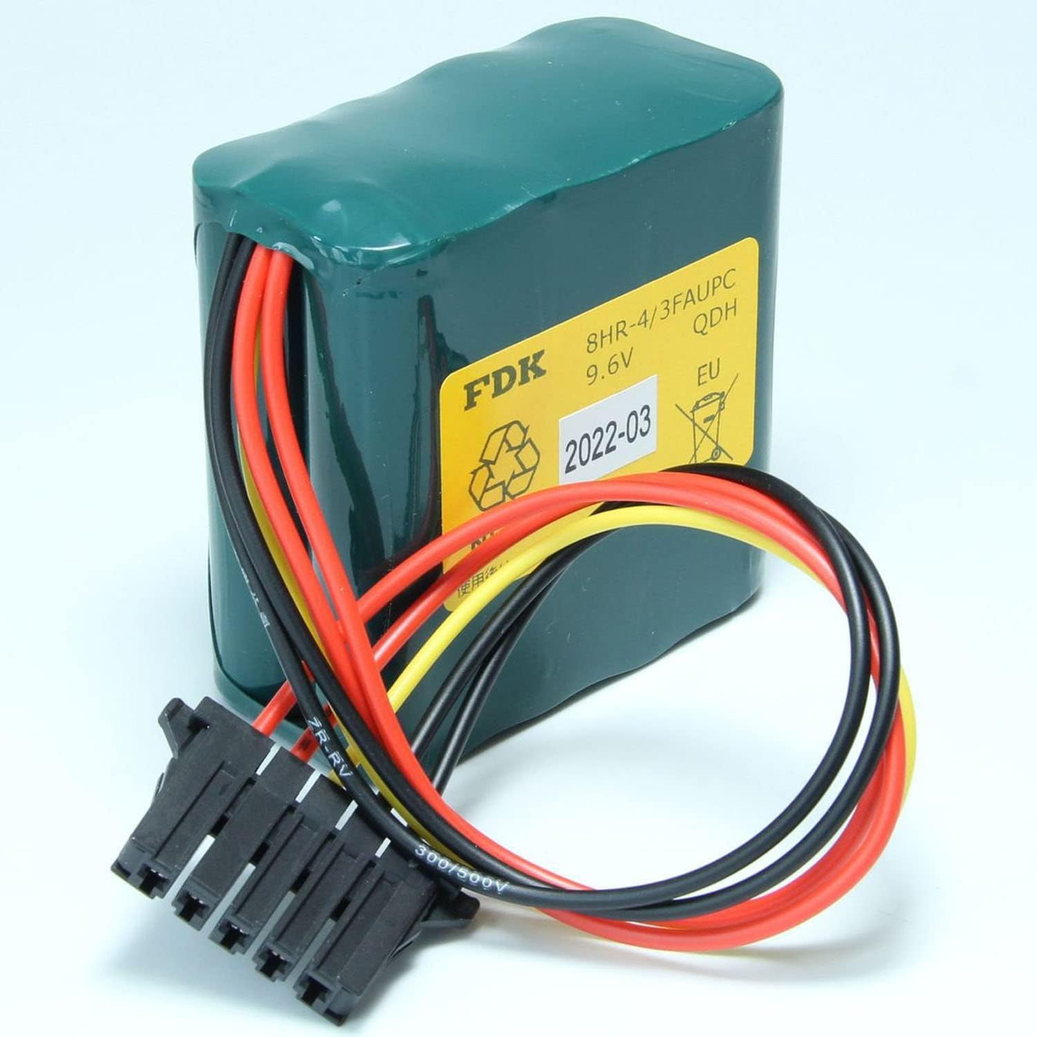 4PCS 8HR-4/3FAUPC Replacement Battery for FDK 8HR-4/3FAUPC 9.6V 4500MAH for Okuma Robot E5503-07E-001/MB4000 Battery