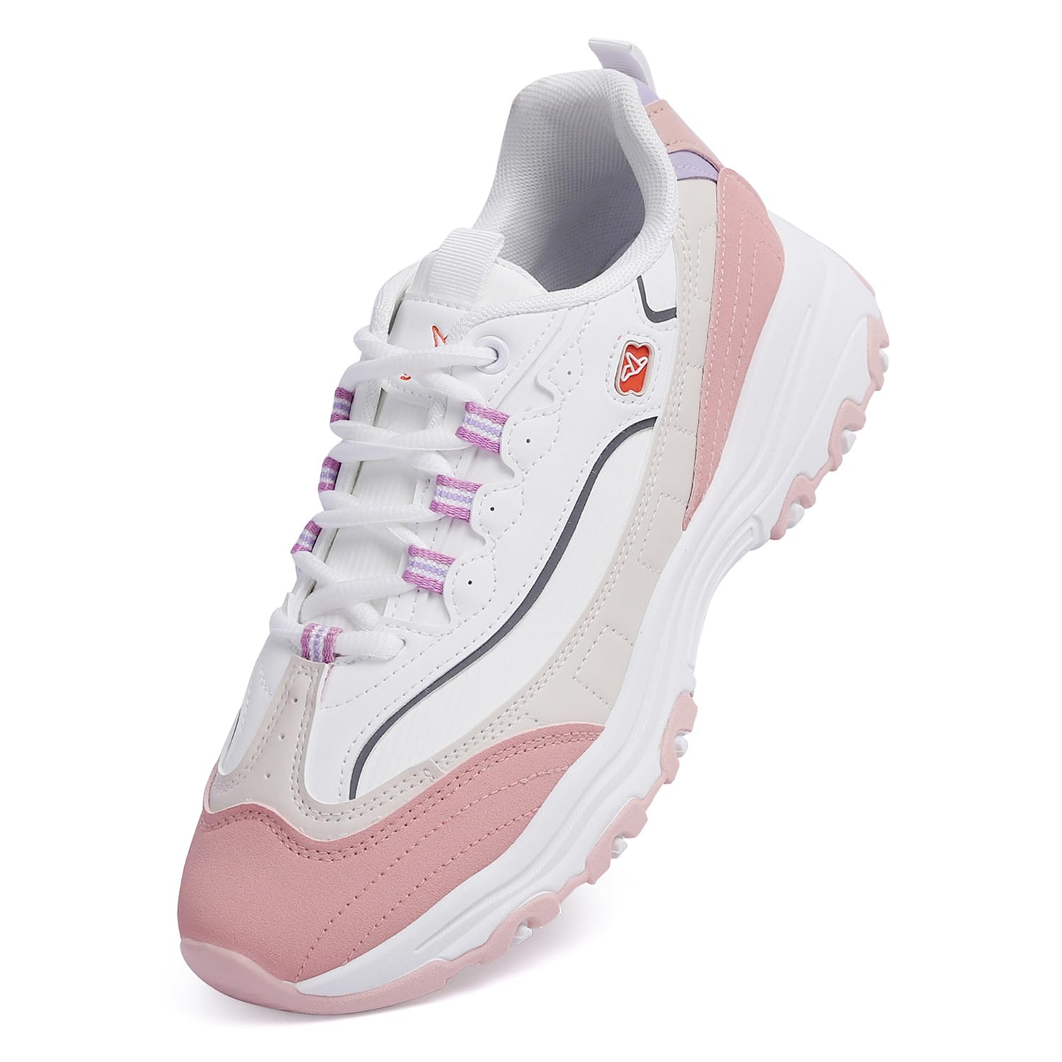 See full amazon price history chart for YOHO Chonks Women’s Sporty Comfortable Chunky Sneakers | Pink - UK 3 YOHO Chonks Women’s Sporty Comfortable Chunky Sneakers | Pink - UK 3 (B0DCPB59VW) Amazon Price History, Amazon Price Tracker