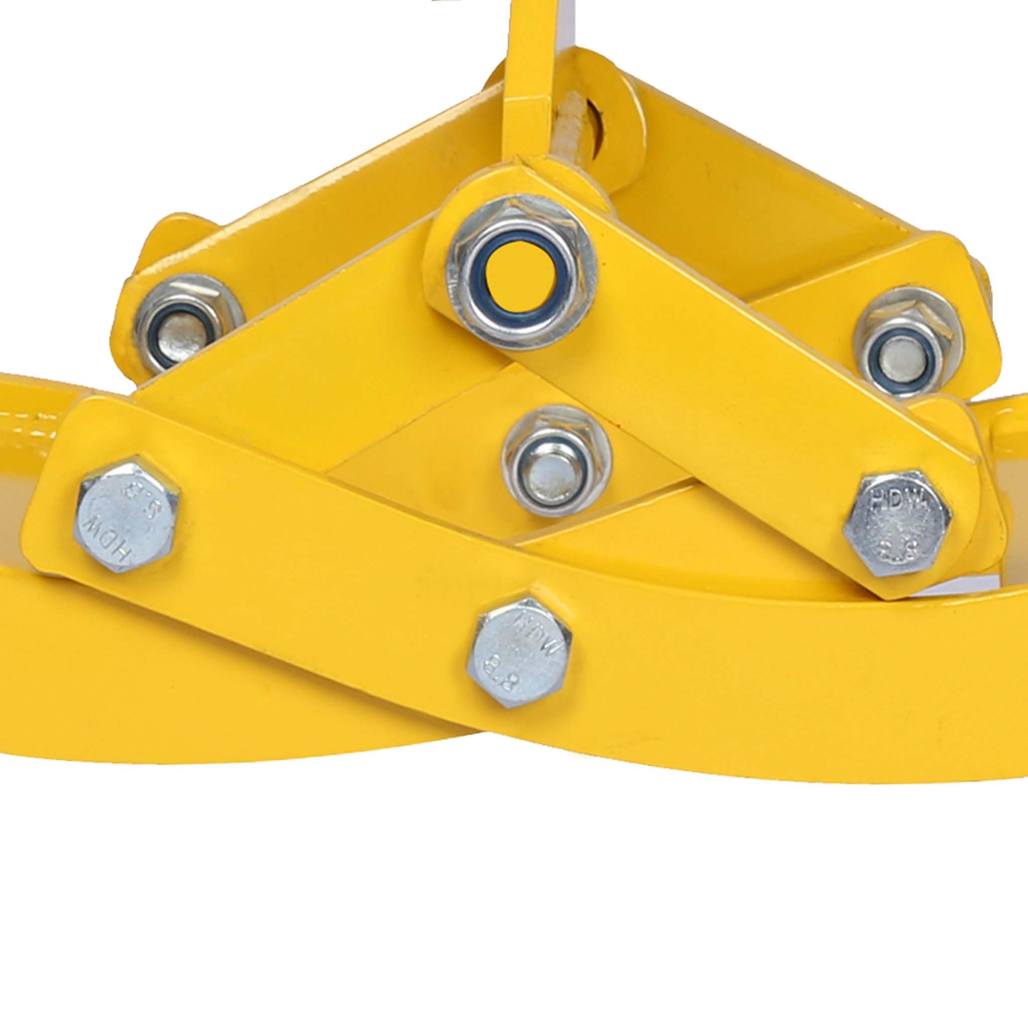 Wiltec Pinza forestale per legna e tronchi fino a 620 mm 1200 kg di forza di trazione 4 artigli