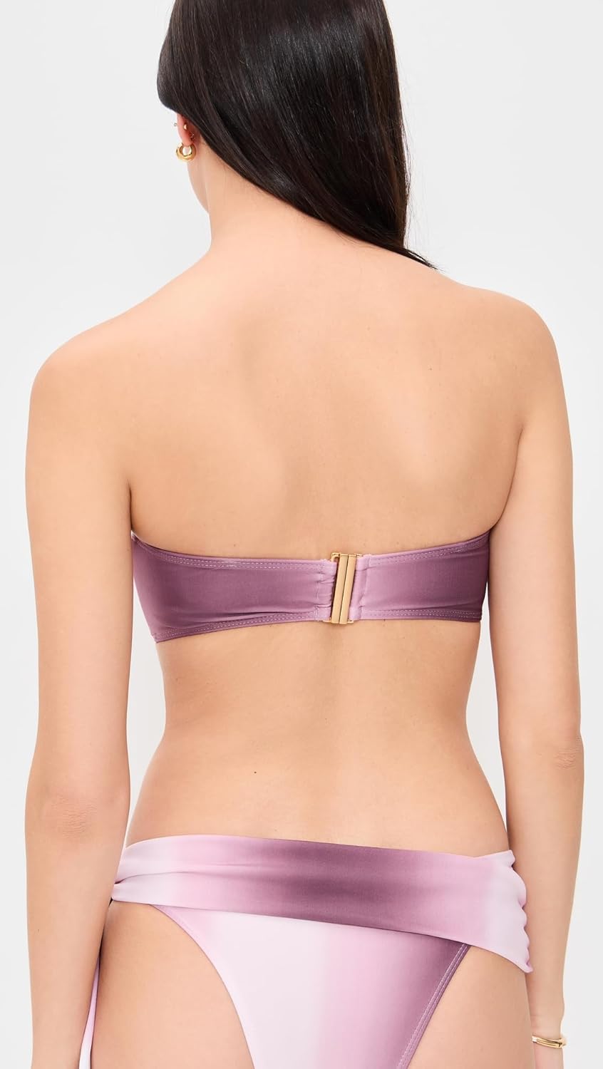 ViX Paula Hermanny Women's Nebula Elsie Bandeau Bikini Top