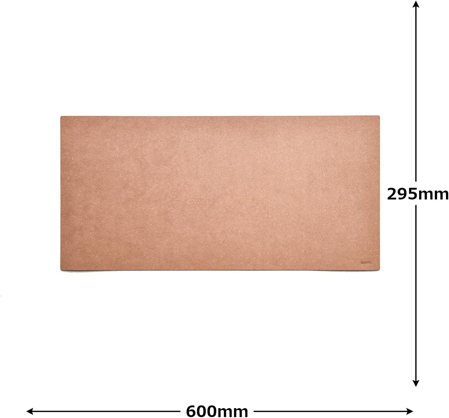 MIWAX Desk Mat Large Recycled Leather Desk Mat Natural MX-6029R-NL