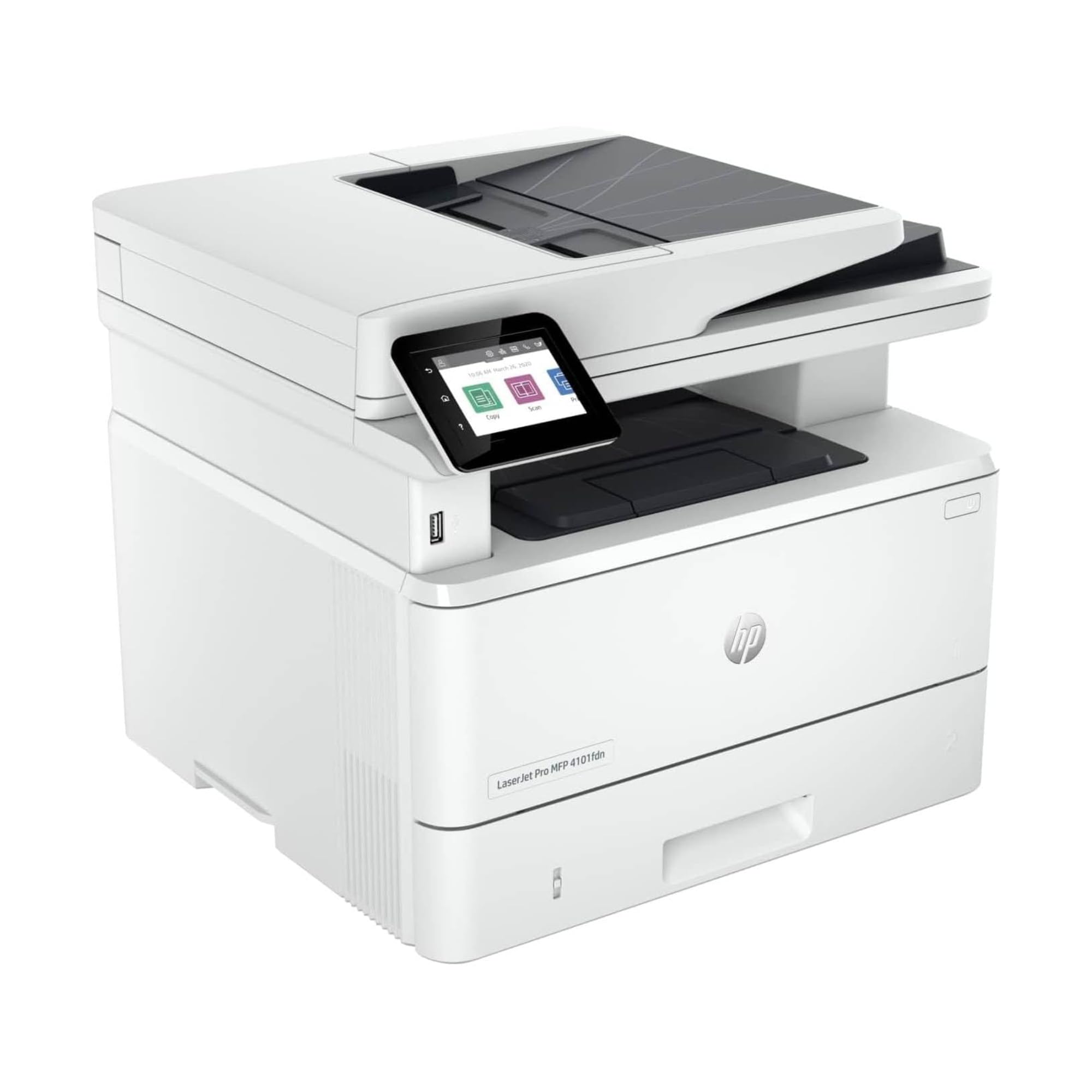 HP Impresora multifunción LaserJet Pro 4102fdw (Impresión Doble Cara Automática, Wi-Fi Banda Dual, Bluetooth, Wi-Fi Direct, USB 2.0, 1 Host USB, HP Smart App, Apple AirPrint, Mopria) Blue Angel