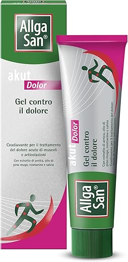 Allga San Akut Dolor -Arnica per cavalli uso umano Arnica Gel Forte...