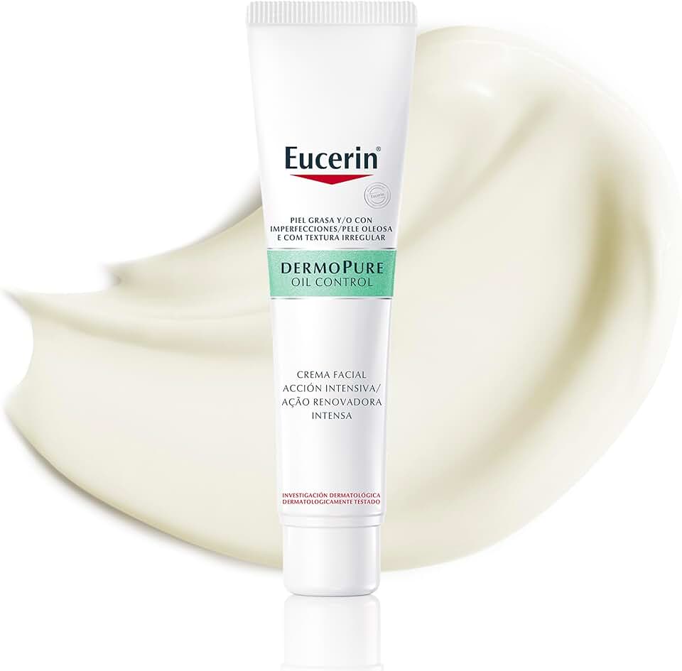 EUCERIN Sérum Facial Antiacne Ação Renovadora Intensa DermoPure 40ml, Peles Oleosas, Antioleosidade