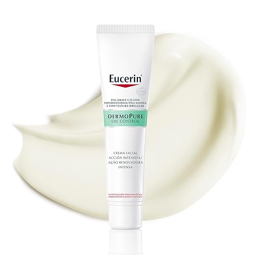 EUCERIN Sérum Facial Antiacne Ação Renovadora Intensa DermoPure 40ml, Peles Oleosas, Antioleosidade
