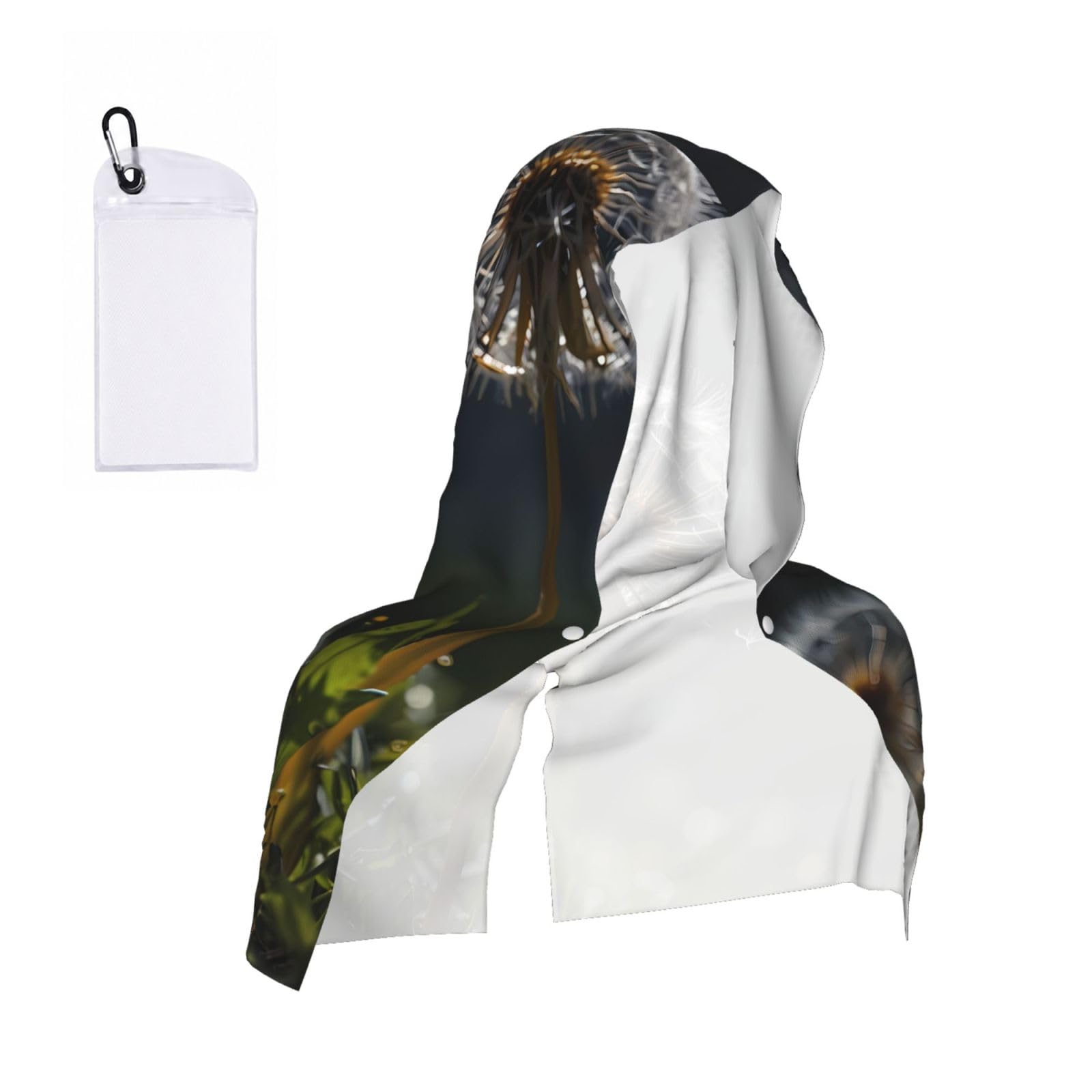 ZQYTGFDC the Sunshine Cooling hooded towels are suitable for summer sports, running, outdoor work, and gardening.