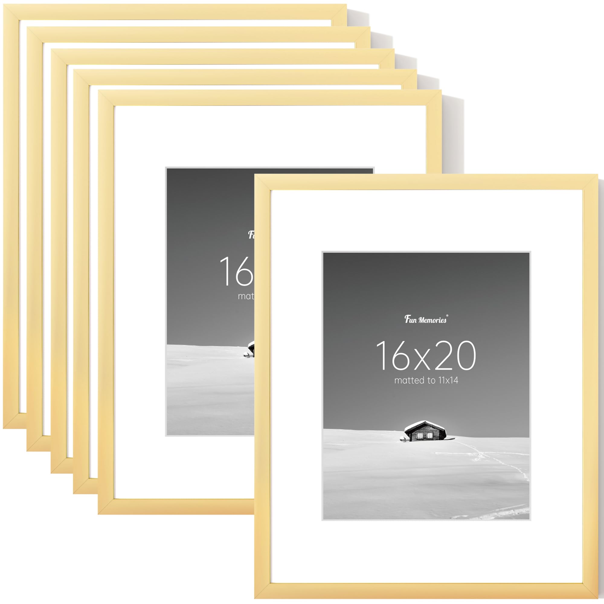 Amazon.com - Fun Memories 16x20 Picture Frame Set of 6, Display