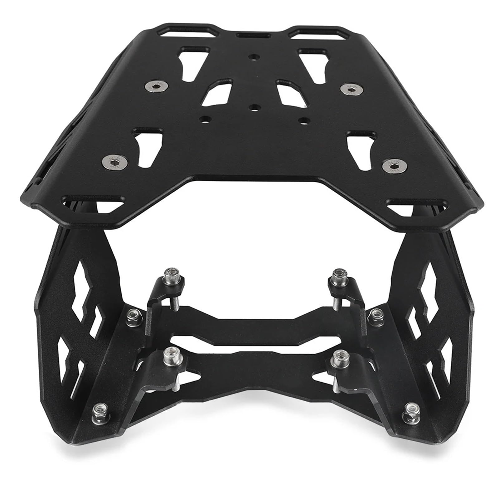 Półka na bagaż motocyklowy Zestaw tylnego bagażnika motocyklowego pasuje do Yamaha Tenere 700 T7 Rally 2019 2020 2021 2022 2024 2023 Uchwyt Topcase(Black)