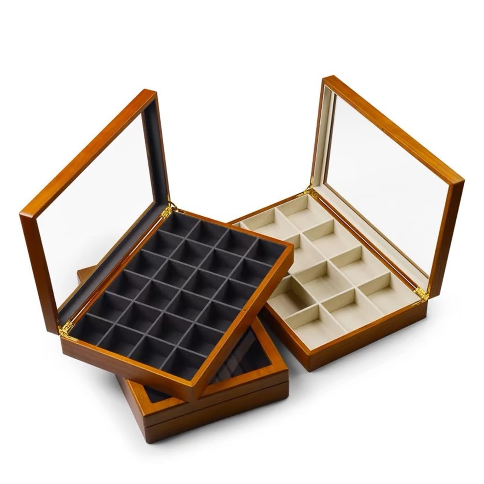 Joyeros Organizador Joyero De Madera Multifuncional Caja Para Joyas | Organizador Para Aretes