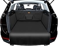 Vista 2 de Alfheim Forro de Carga para Perros, Forro de Maletero para Mascotas Antideslizante e Impermeable con Protector de Solapa del Parachoques, Alfombra