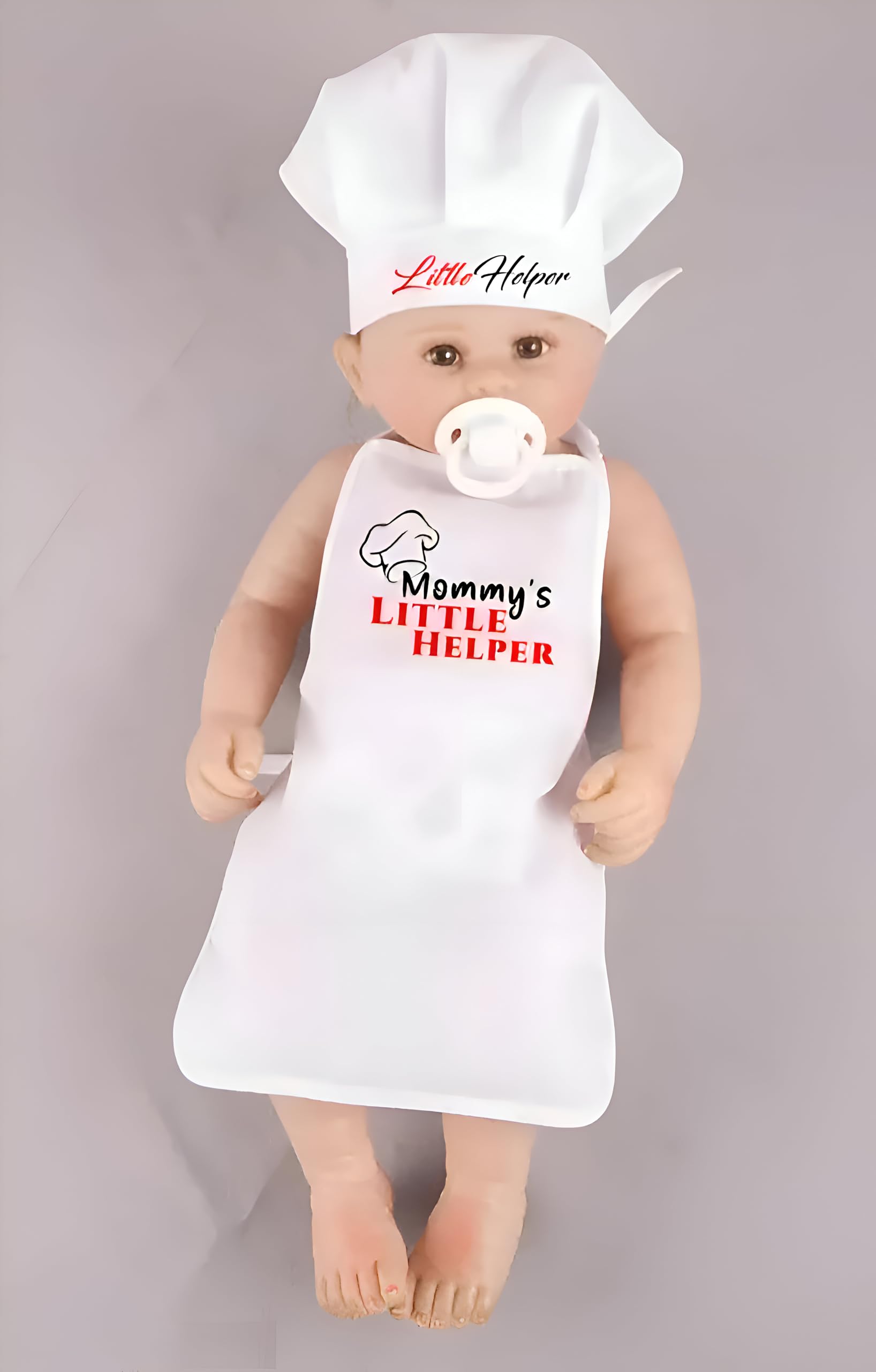 Fancy Steps Baby Chef Little Helper Apron and Chef Cap Set for Photos-shoots, Fun, Activity for Baby (03 TO 24 Months) (B0DGL6G7FR) Amazon Price History, Amazon Price Tracker