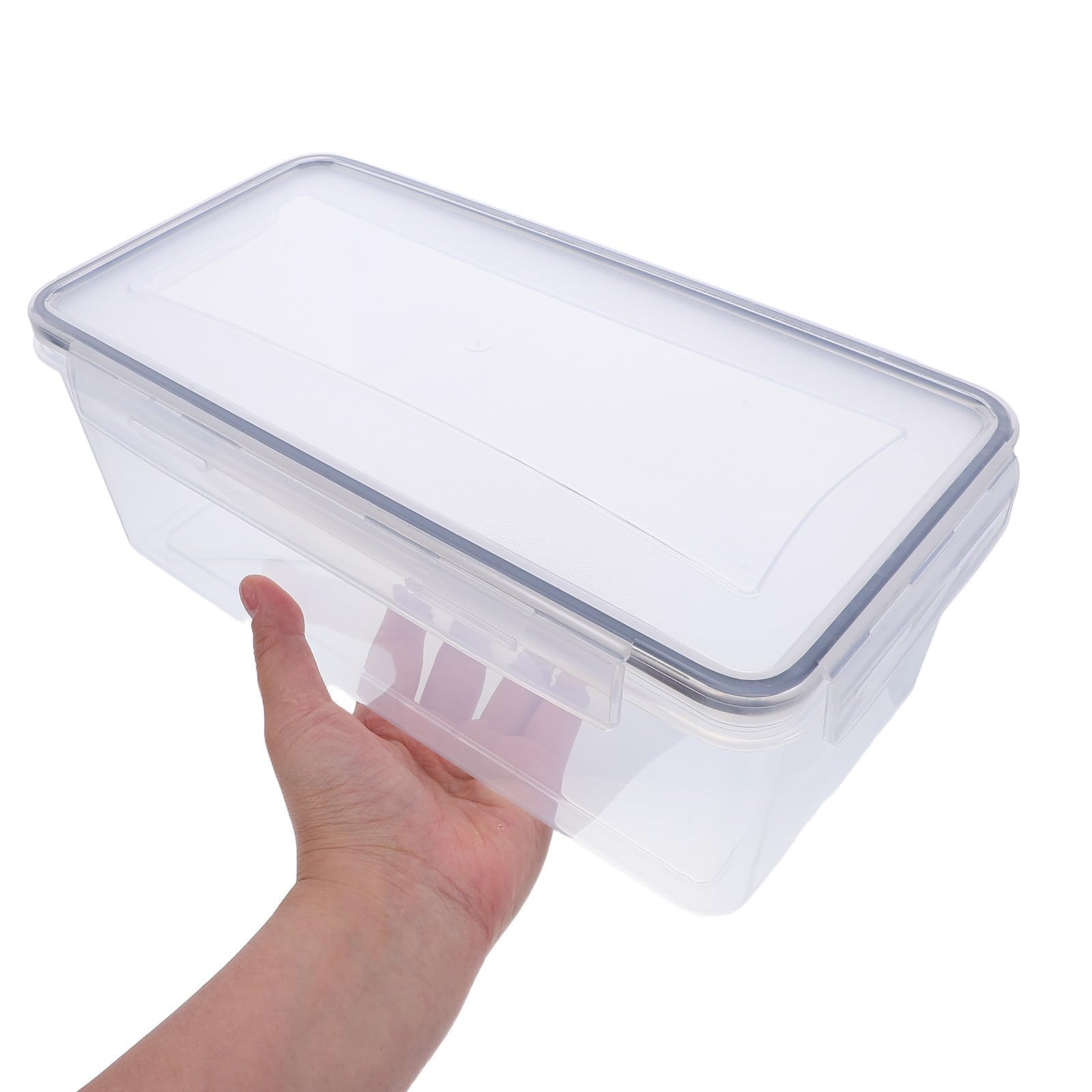 Operitacx Recipientes Herméticos para Preparar Comidas 3,2 L 4 Piezas Pp | Transparencia Alta, Apilables, Organización de Cocina y Conservación de Alimentos
