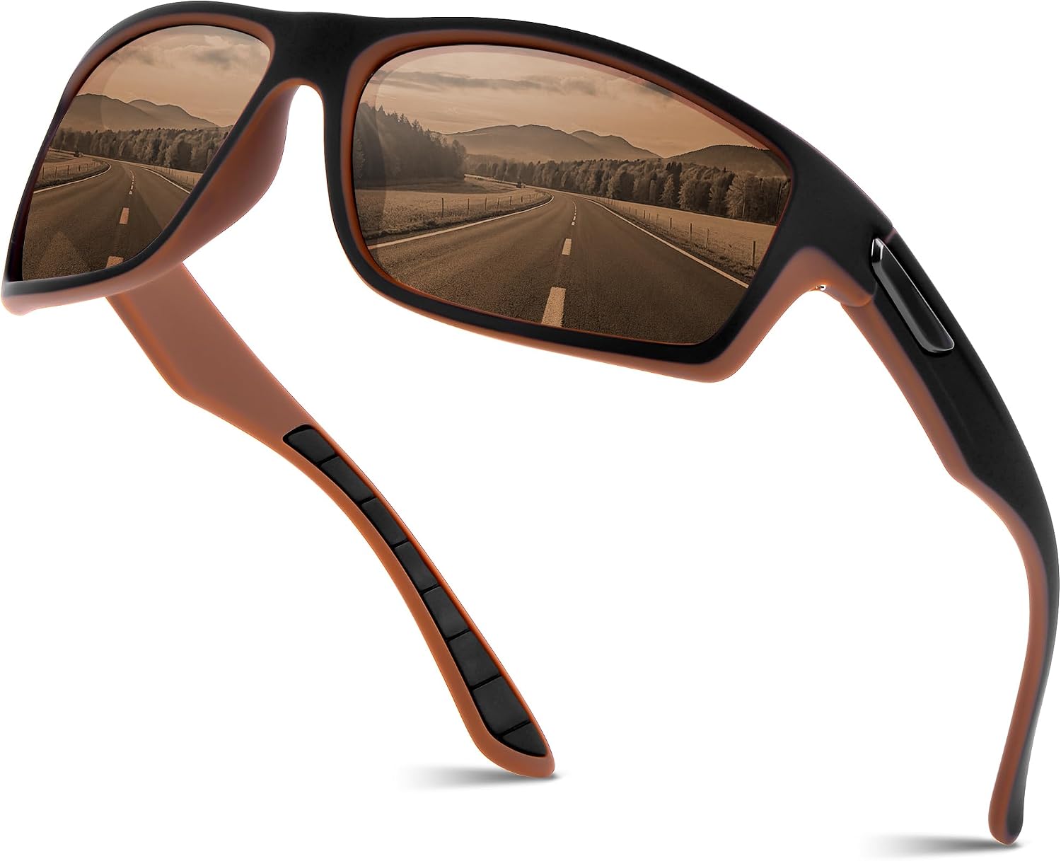 Sports Sunglasses Men's Polarised Sports Glasses for Men Women for Fishing Bicycle Golf Running UV400 Protection