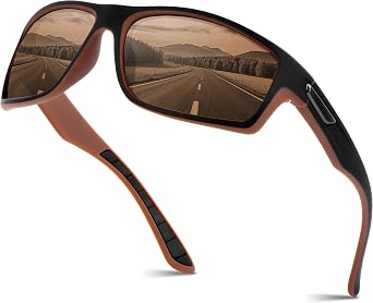 Polarised Sunglasses for Men & Women - UV400 Sports Sun Glasses for Fishing, Cycling, Running & Golf