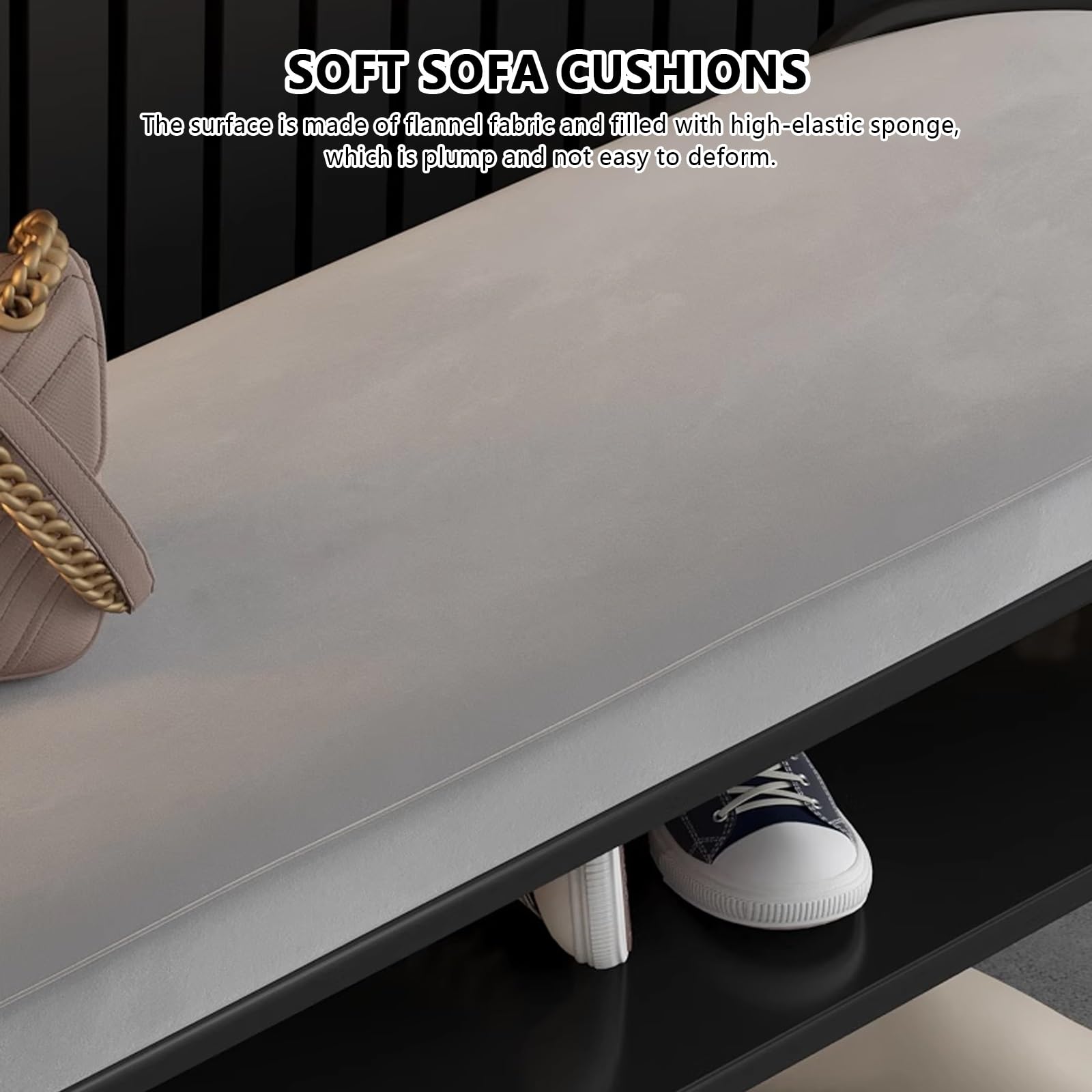 Panca scarpiera camera da letto con seduta, al coperto soggiorni Imbottito scarpiera, moderno bagno panca porta scarpe, scarpiera corridoi con imbottita seduta, panca salvaspazio ingresso.