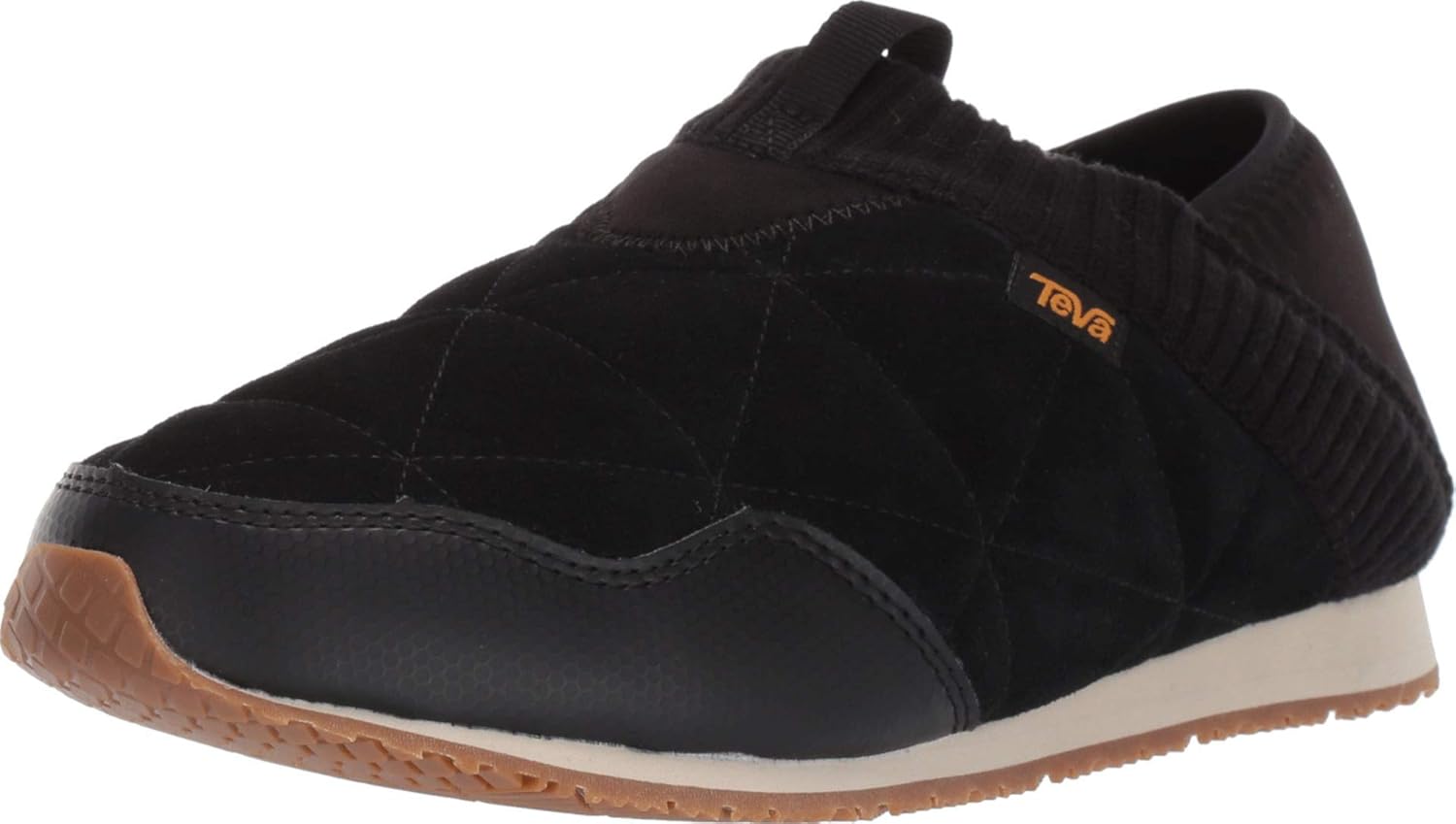 Teva Women's Ember Moc Shearling Shoes Slipper, Black, 10