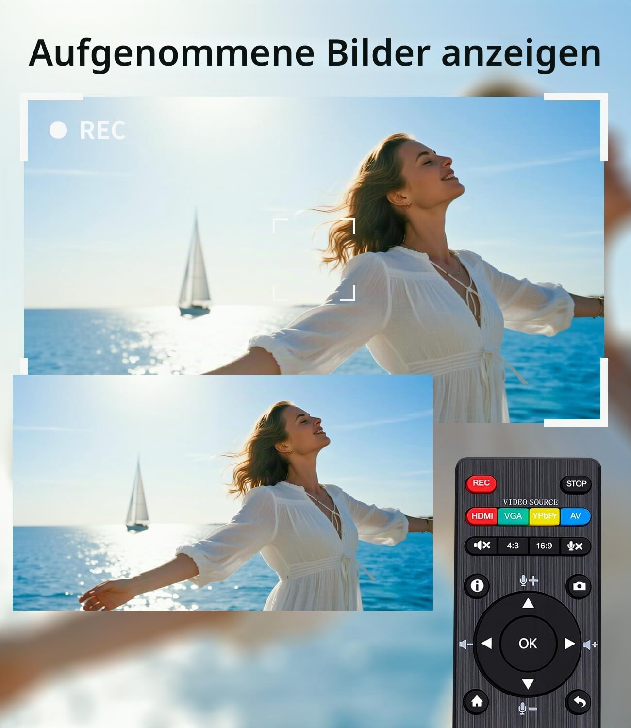 King Ma Video-zu-Digital-Konverter, 1080P 60FPS HD Video Capture Box VHS Videorecorder Digitalisieren Capture von RCA, VCR, DVD, VHS Tapes, Hi8, Camcorder, Gaming-TF/SD/USB-Speicherung (HDMI)