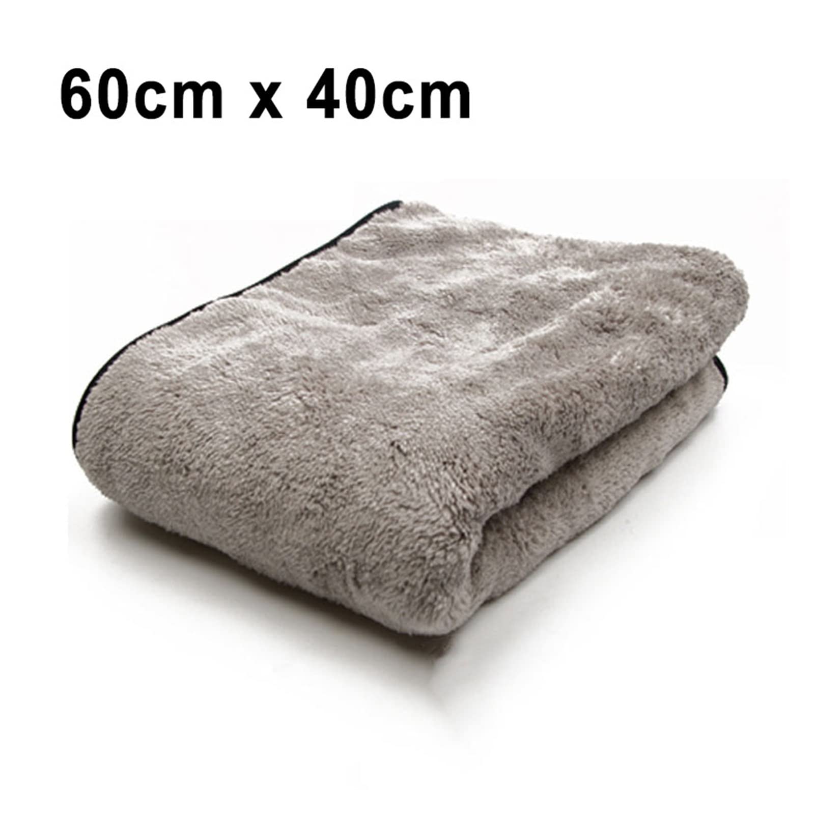 Ręcznik z mikrofibry Ściereczka do mycia samochodu Auto Czyszczenie drzwi Pielęgnacja okien Gruba mocna absorpcja wody Do samochodów Akcesoria samochodowe do domu (Kolor: Aktualizacja 40x60) (Aktualiz