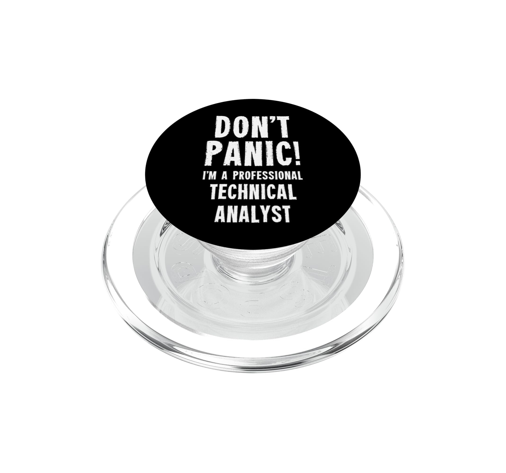 PopSockets PopGrip pour MagSafe Analyste Technique support noir amovible pour iPhone