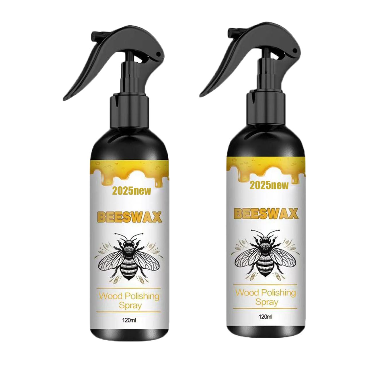 Urnuos Natural Beeswax Care Spray & Restorer, 2025 New Beeswax Spray For Wood,Furniture Polish For Wood,For Leather & Furniture Polish (2)