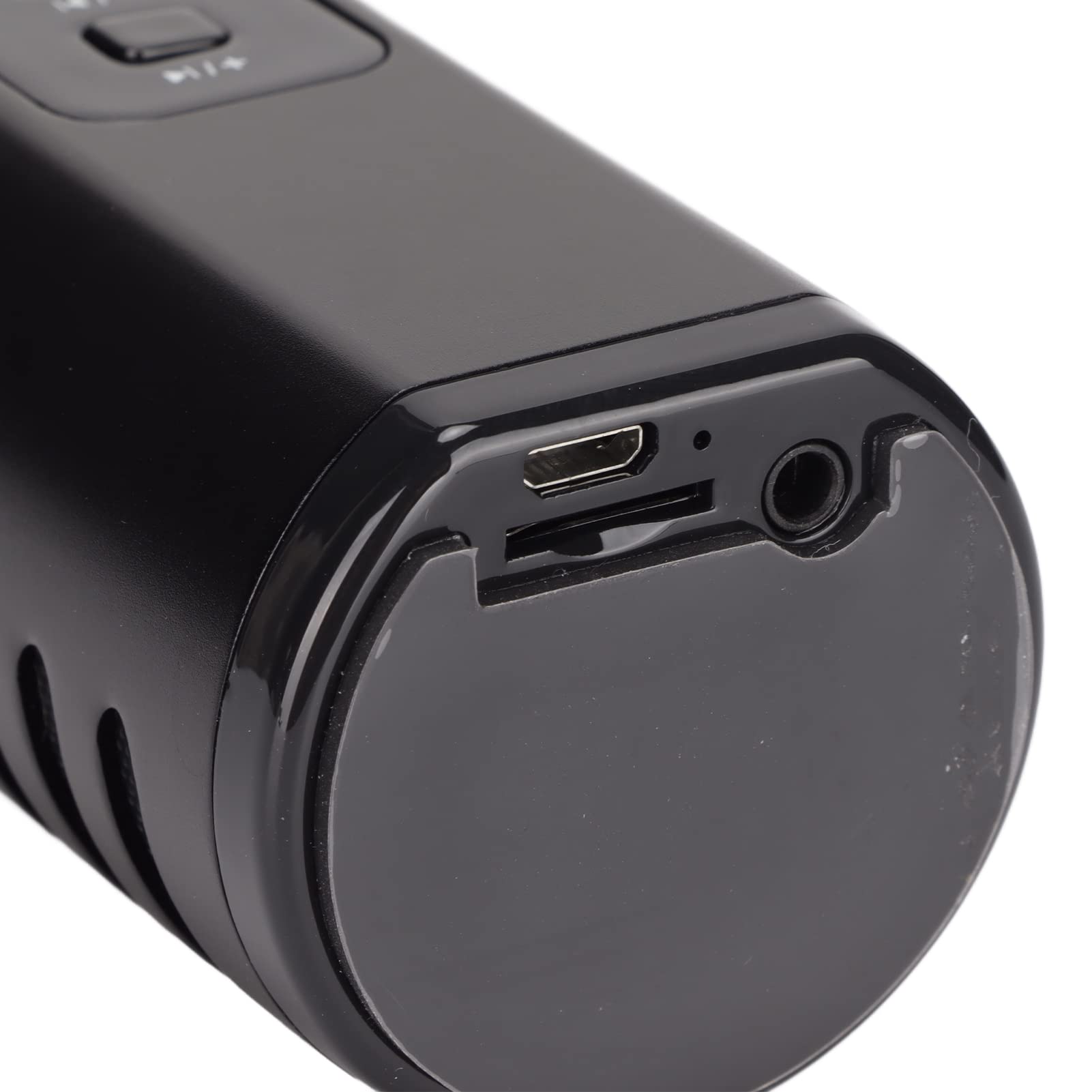 K6 Bezprzewodowy mikrofon Bluetooth, przenośny mikrofon ręczny, głośnik, maszyna do smartfonów PC dla dorosłych, na urodziny, przyjęcie rodzinne, KTV, czarny