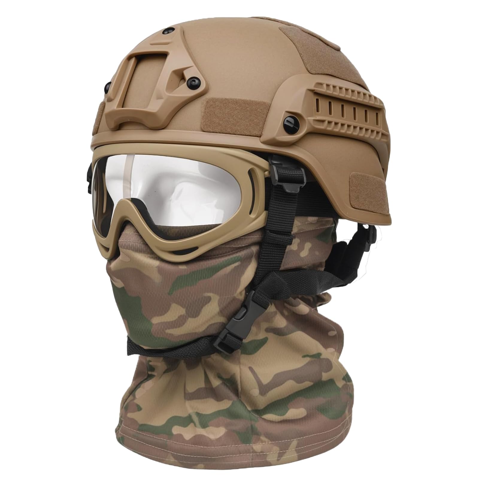 Airsoft Mask Full Face - Scary Skull Halloween Ghost Mask - Tactical Mask Skeleton with Metal Mesh Eye Protection - Horror Zombie Mask for BB Cs War Game Shooting Masquerade Cosplay