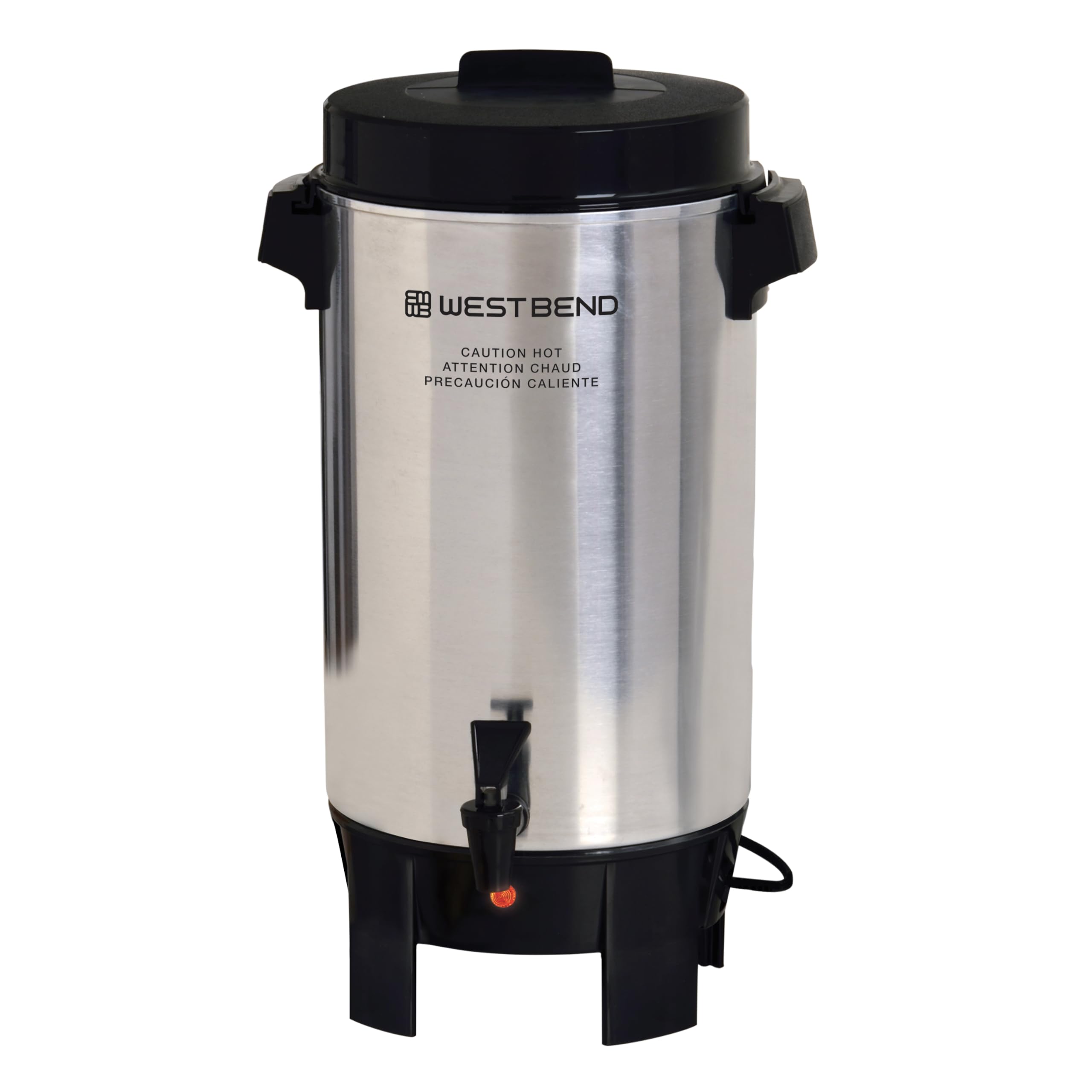 Amazon.com: West Bend Coffee Urn Highly-Polished Aluminum Features