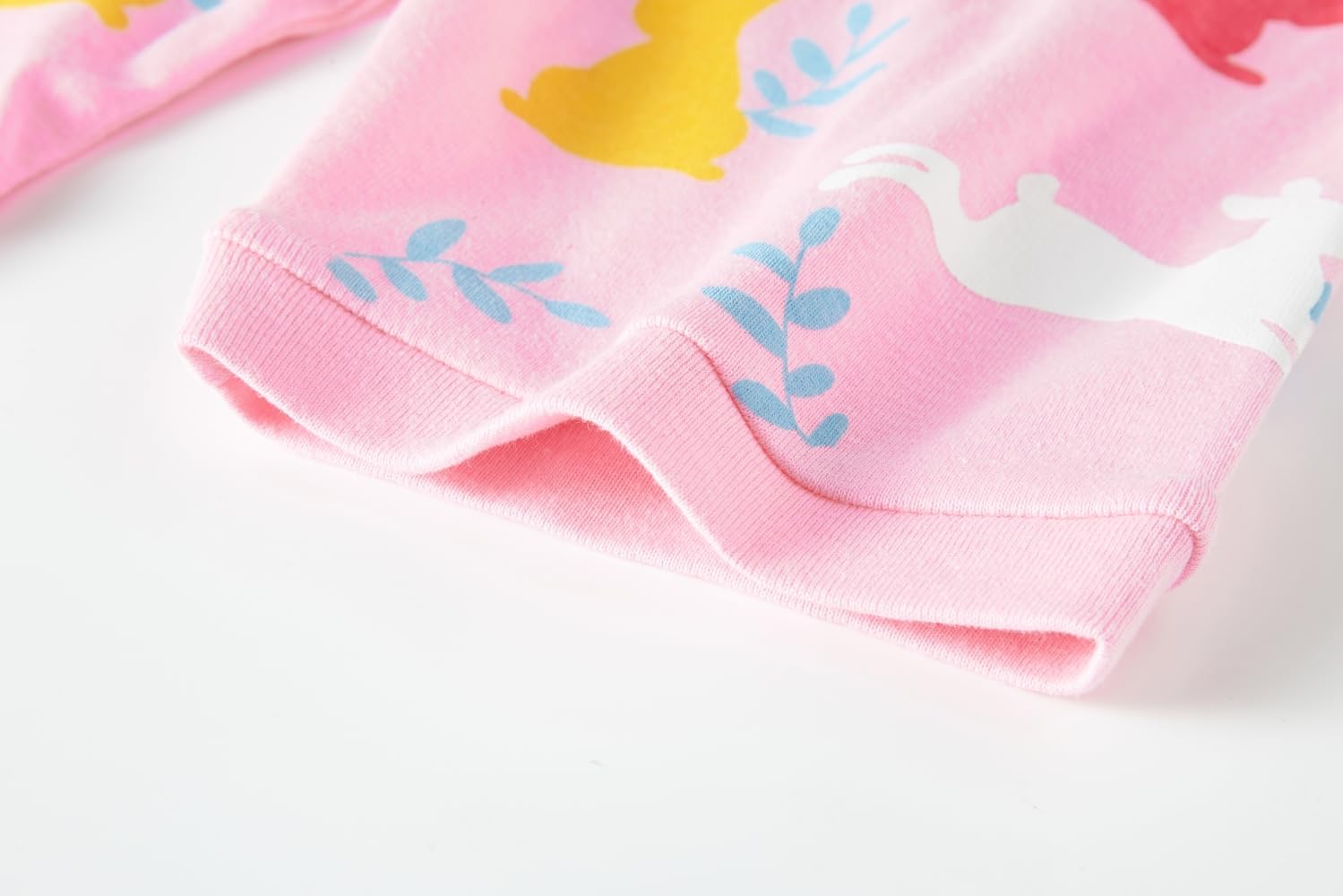 Popshion Baby Girls Pajamas Short Sleeve Cotton Jammies Toddler Girl Summer Clothes Short Sets 2 to 10 Years - Image 7