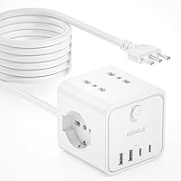 Ciabatta Elettrica Multipresa con 4 Prese Universali 10/16A ITA e Schuko