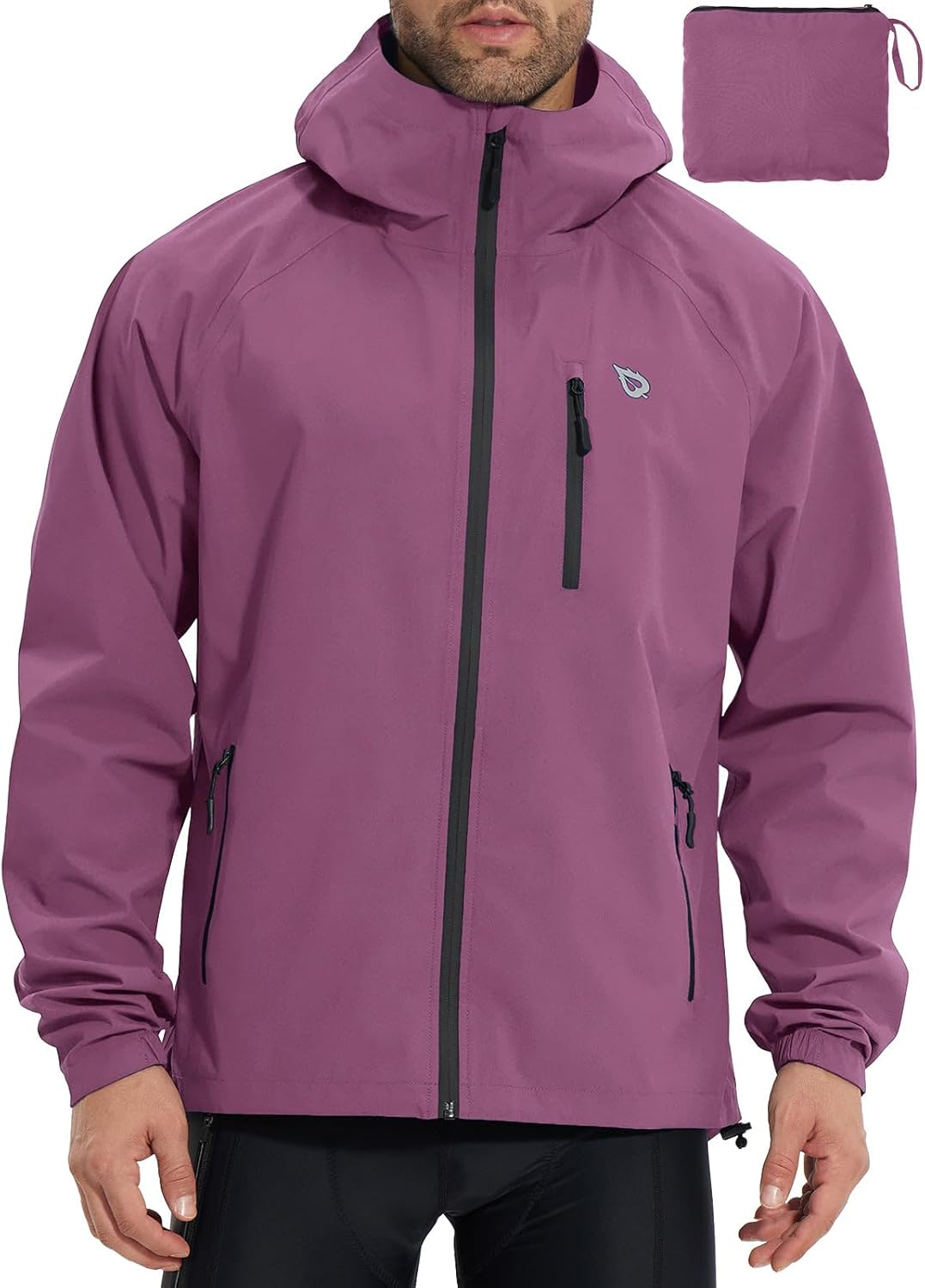 Lightweight Waterproof Men’s Rain Jacket for Running & Hiking Lightweight Waterproof Men’s Rain Jacket for Running & Hiking