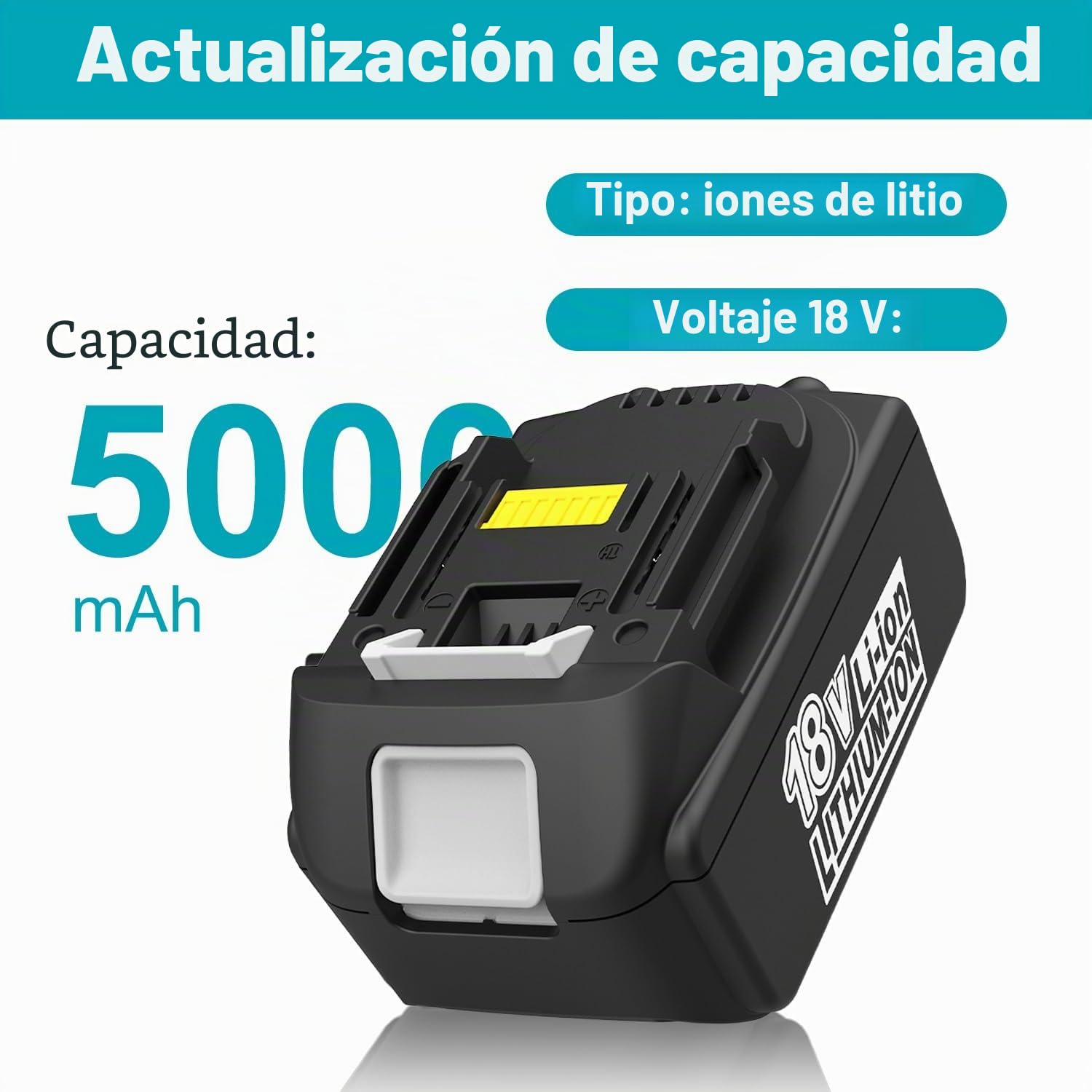 Energup Batería 18V 5.0 Ah con Cargador para Makita Batería 18V BL1850 BL1840 BL1830 BL1820 Compatible con Makita Cargador DC18RA DC18RC DC18RD