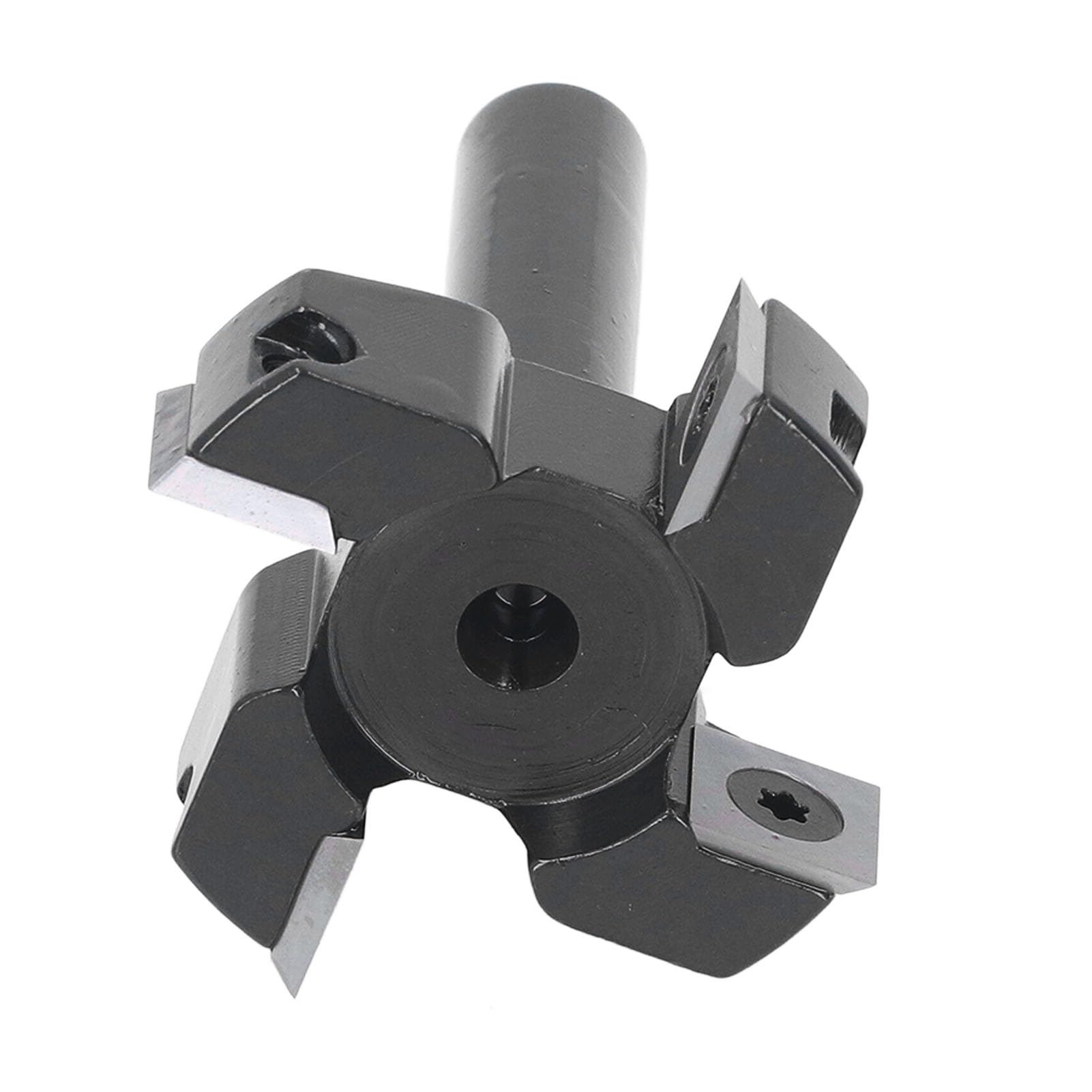 Bip rooter rooter boot boouter bit in carburo pialla a 4 ala 2 pollici inserto slaba appiattimento del router gambo 12 mm per la lavorazione del legno