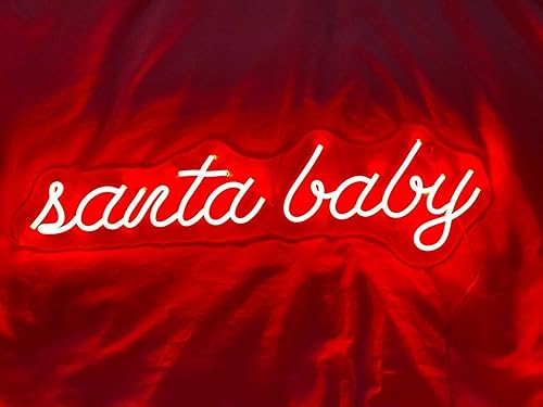 Queen Sense Letrero de luz LED de Papá Noel de 32 x 87 pulgadas luces de neón para decoración de fiesta de pared lámpara flexible Flex268 disponible en Yaxa Colombia