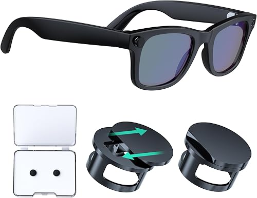 Fundas ajustables de bloqueo de luz LED para RayBan Meta Wayfarer, Skyler, Oakley, accesorios de techo, cubierta de luz de meta, bloquea la luz