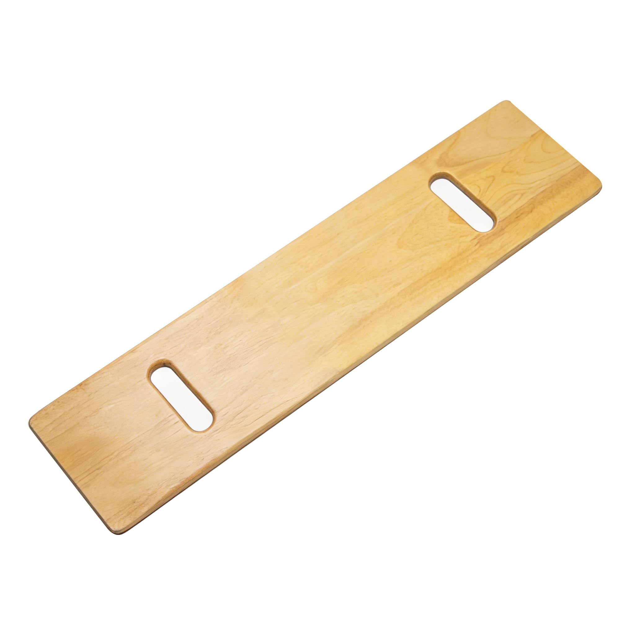 Tabla de transferencia de madera con asas, 500 lb de capacidad, tablas deslizantes resistentes para traslados de personas mayores y handicap, 30 x 8 x 0,7 cm