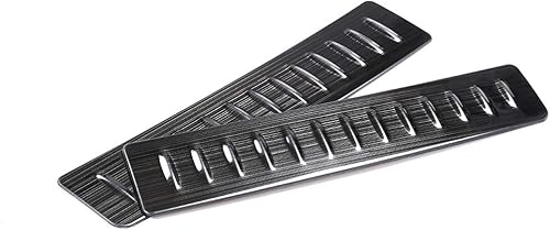 Miniatura 8 de Protector de parachoques trasero cepillado negro de acero inoxidable 304 para Land Rover Range Rover Velar 2017 2018 2019 Accesorios de coche